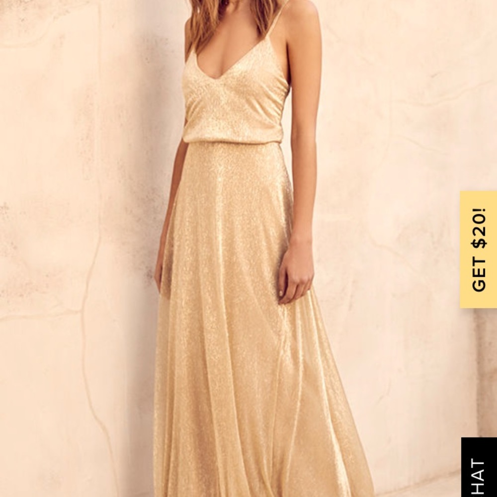 Lulu’s Gold Maxi